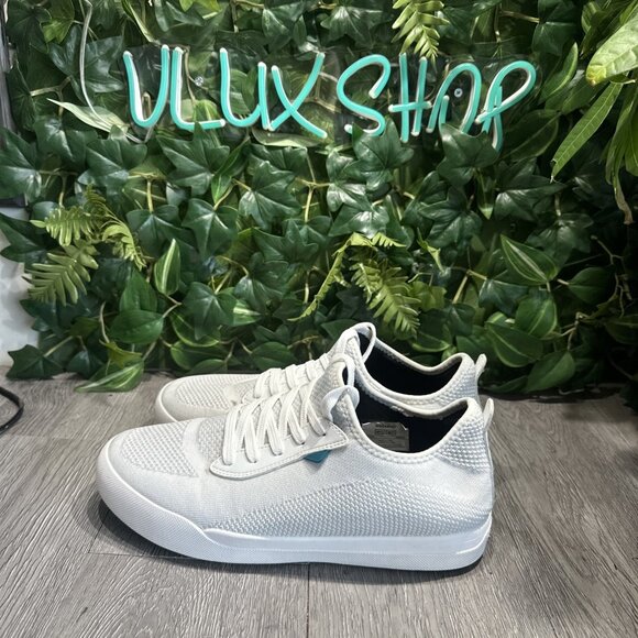 Vessi Weekend Sneaker Mens Size 10 Waterproof Shoes Sneakers Marble White - Picture 4 of 10